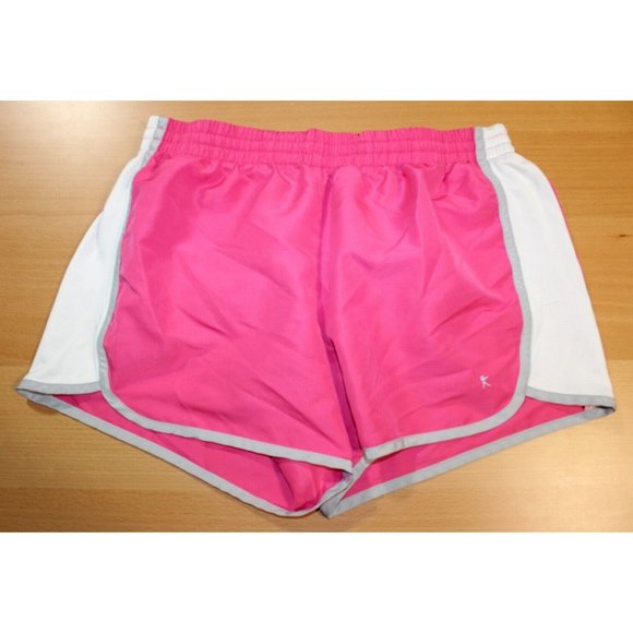 Womens Danskin Now Woven Running Shorts Built In Underwear Medium 8-10 Pink - Picture 1 of 4